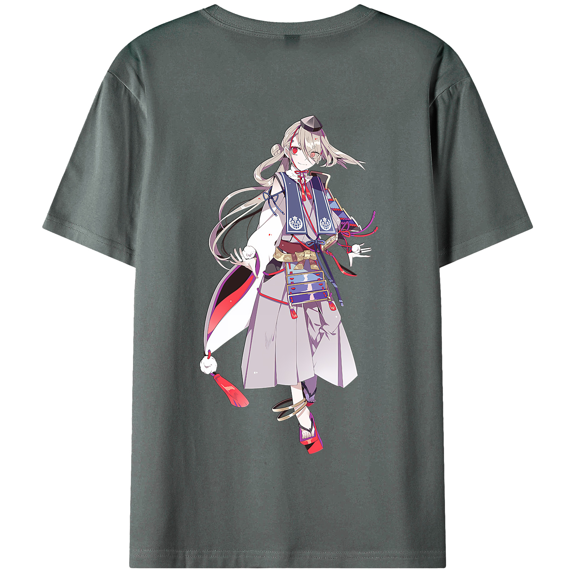 （画像用） 刀剣乱舞 Touken Ranbu 綿100％半袖Tシャツ（背面プリント）